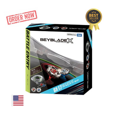 TAKARA TOMY Beyblade X 'Battle Entry Set' w/ Stadium BX-17 - USA SELLER!