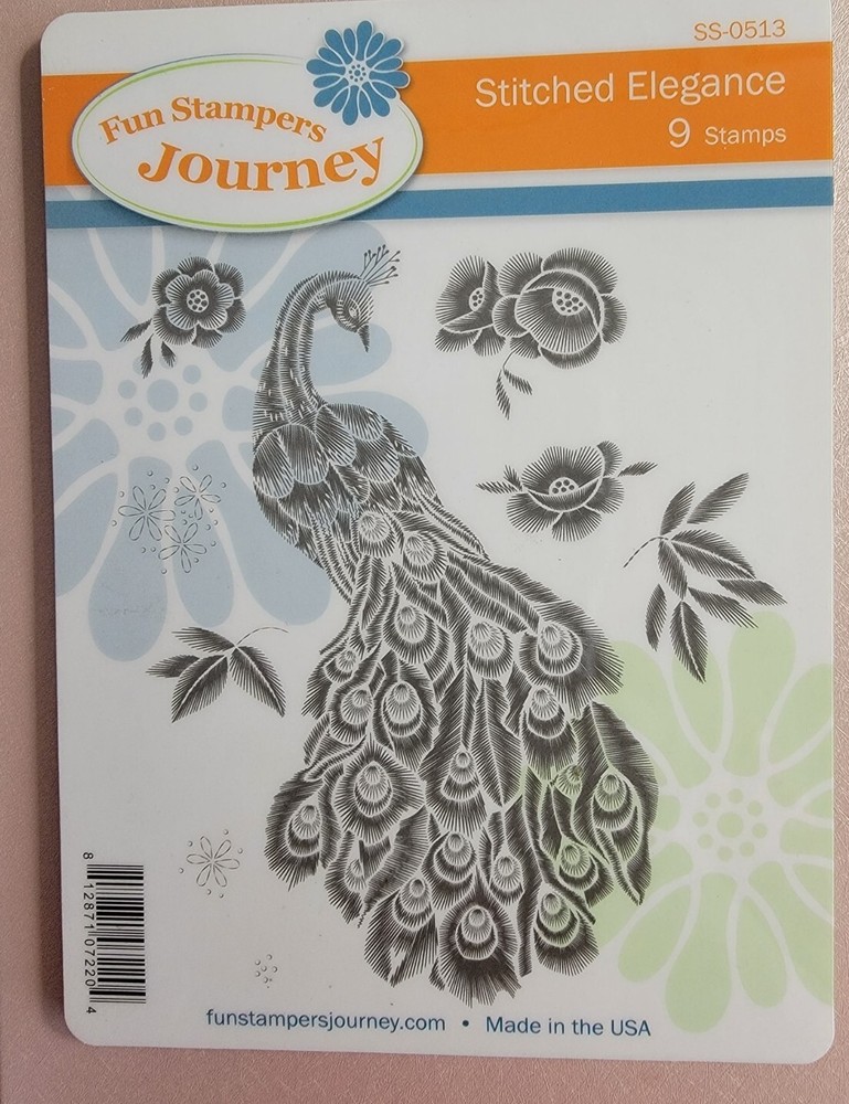 Fun Stampers Journey Stitched Elegance Stamp Set