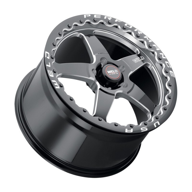 Weld S90400575P38 Ventura 5 Beadlock Drag 20x10.5 for Trackhawk