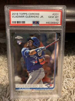 【PSA10】Guerrero Jr. 2019 Topps Chrome RC Graded 2019 Topps Chrome Update Vladimir Vlad Guerrero Jr. #21