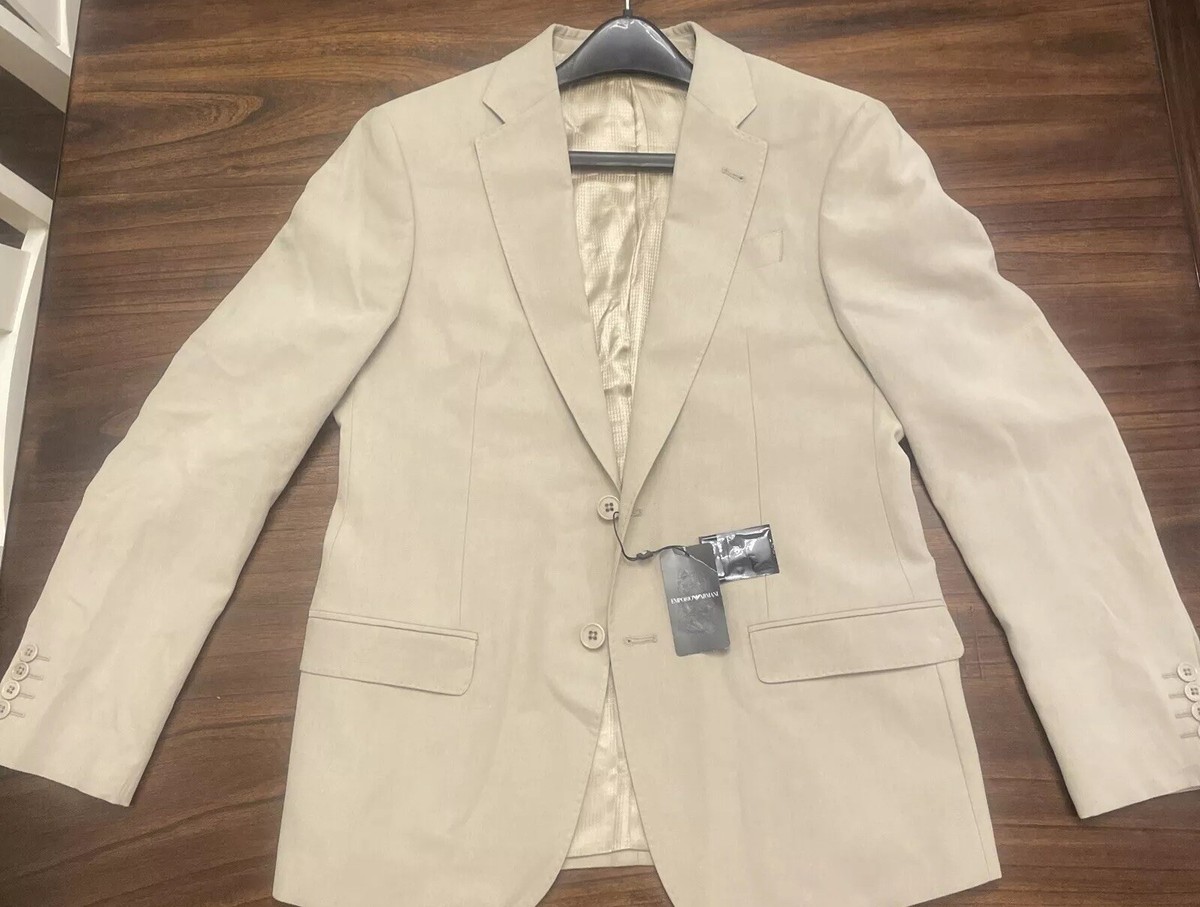 Emporio Armani G Line Blazer RN 103723 CA37360 New Size USA 38 