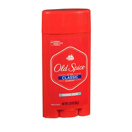 Old Spice Classique Bâton Déodorant Original Parfumé 3.25 O - Photo 1/1