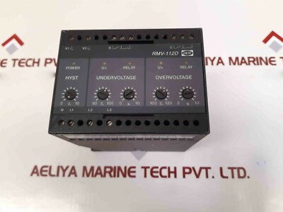 Deif RMV112D Protective Voltage Relay 254/440VAC