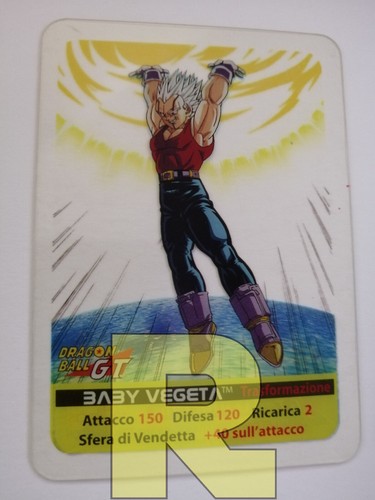 Baby Vegeta 102 ® Dragonball GT Lamincards Serie Smeraldo ® EX - 第 1/2 張圖片