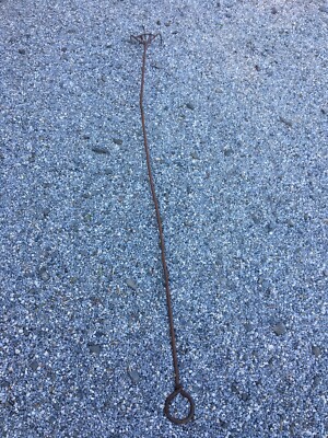 Antique Clam Rake New Haven Connecticut Shellfish Oyster Blacksmith 8 ...