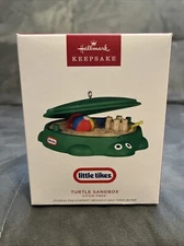 Hallmark Keepsake Ornament 2024 Little Tikes Turtle Sandbox