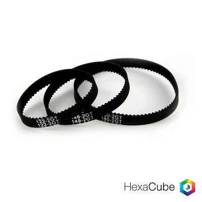 MARKENLOS GT2 Geschlossener Zahnriemen 6mm breit, Riemen, closed Belt, 3D Drucker, CNC,
