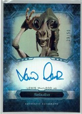 2015 Topps Star Wars Masterwork Autographs Gallery 60