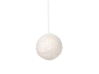 Darice Ornament Styrofoam Ball W/snow/glit 2.75 on sale Darice Ornament Styrofoam Ball W/snow/glit 2.75 on sale