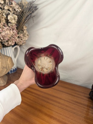 Große Soliflore Vase aus Muranoglas Art Deco im Geschmack von Flavio Poli - Bild 9 von 11