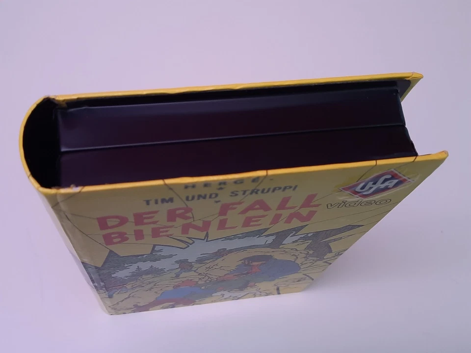 Tim und Struppi: Der Fall Bienlein 1961 VHS German PAL UFA Video Hartbox - Bild 4 von 4