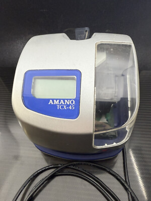 Amano TCX-45 Atomic Time Clock