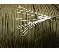 NEW Olive Drab 550 Para-cord Mil Spec Type III 7 strand parachute cord 10-250 ft