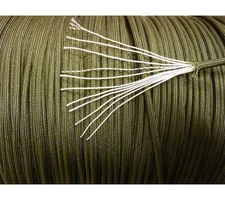 NEW Olive Drab 550 Para-cord Mil Spec Type III 7 strand parachute cord 10-250 ft