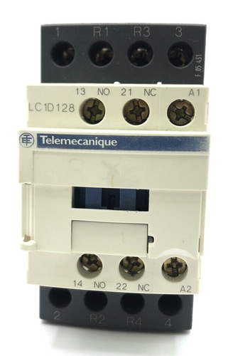 Schneider LC1D128 Contactor 5.5kW at 400v COIL: 110v 50/60Hz F7 LC1D128F7 - Picture 2 of 7
