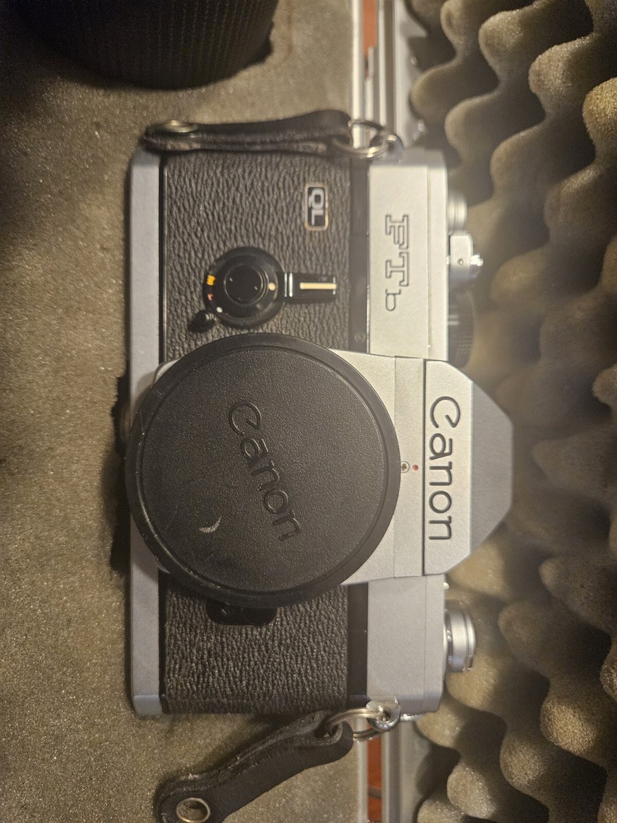 【ケース付き】Canon FTb QL / FDレンズ3本 ケース付き】Canon FTb QL / FDレンズ3本 フィルムカメラ