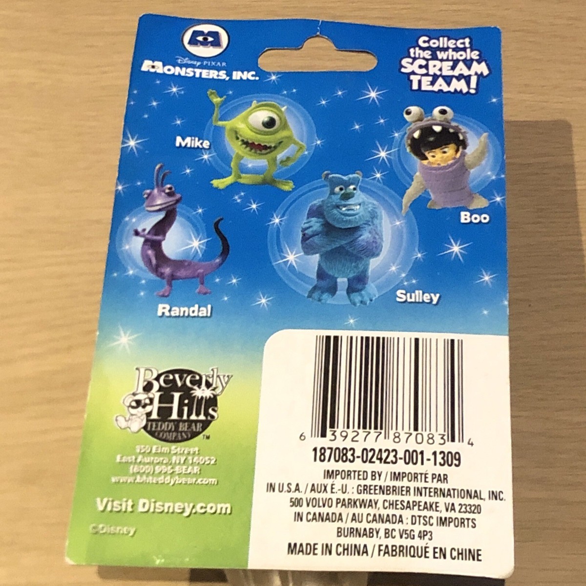Disney's Pixar MONSTERS INC. Figure Toy Randall 2 inch | eBay