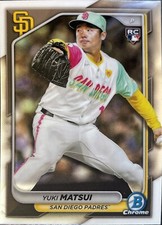 2024 Bowman Chrome #51 Yuki Matsui Rookie San Diego Padres RC