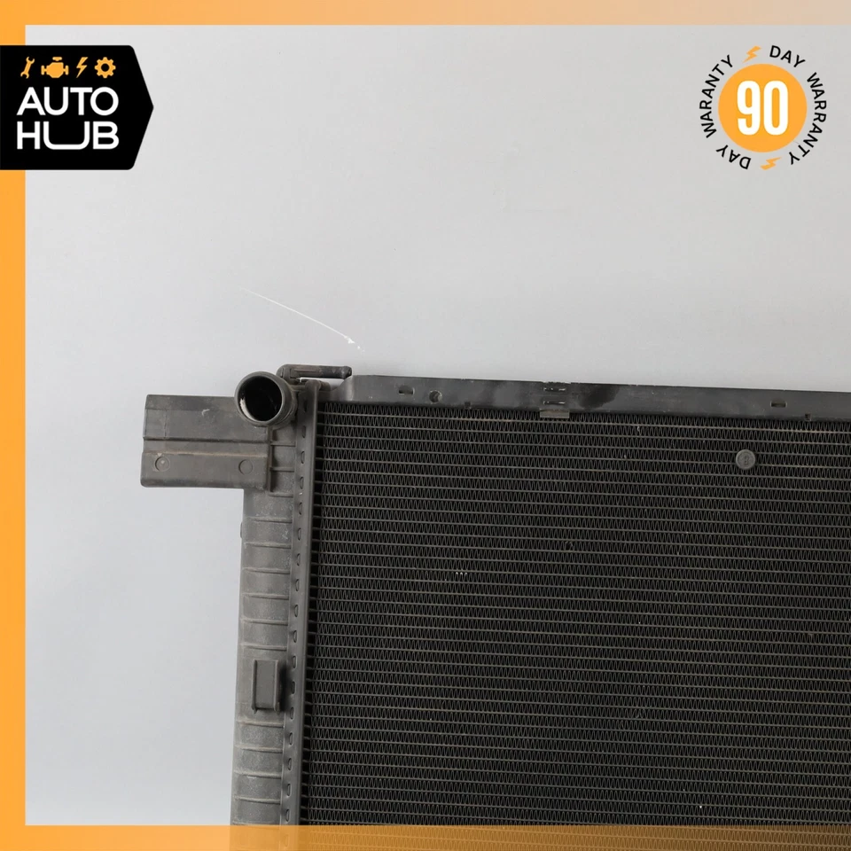 90-91 Mercedes R129 300SL Motor Refrigeración Radiador Aire A/C Condensador OEM Foto 3 de 4