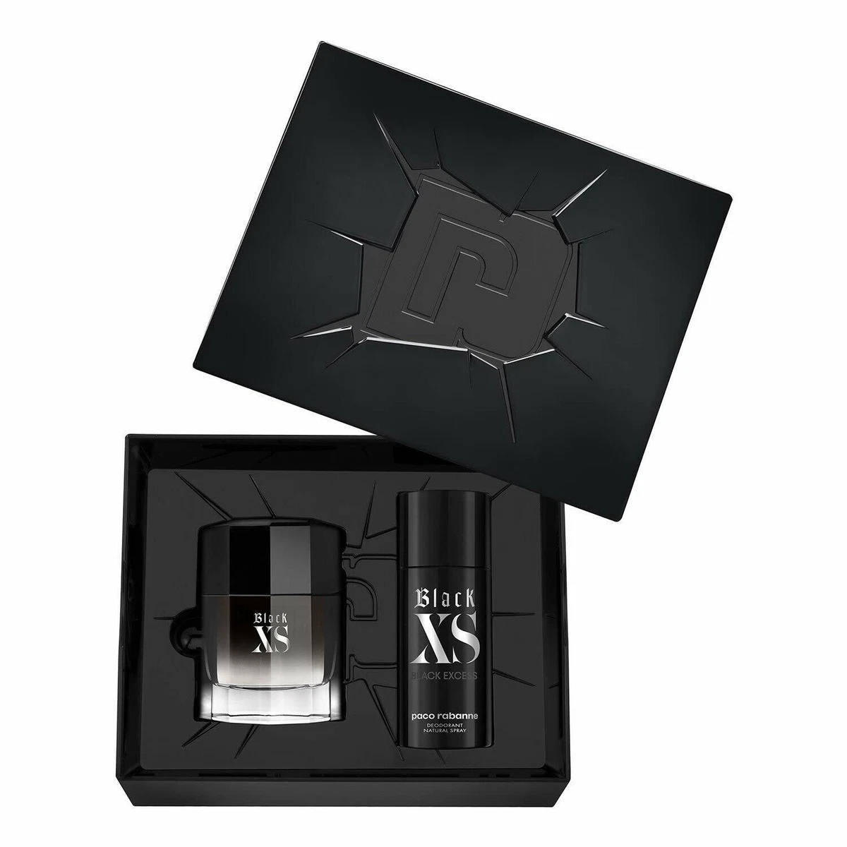 Paco Rabanne New Black XS Set For Men EDT 100ml 3.4oz