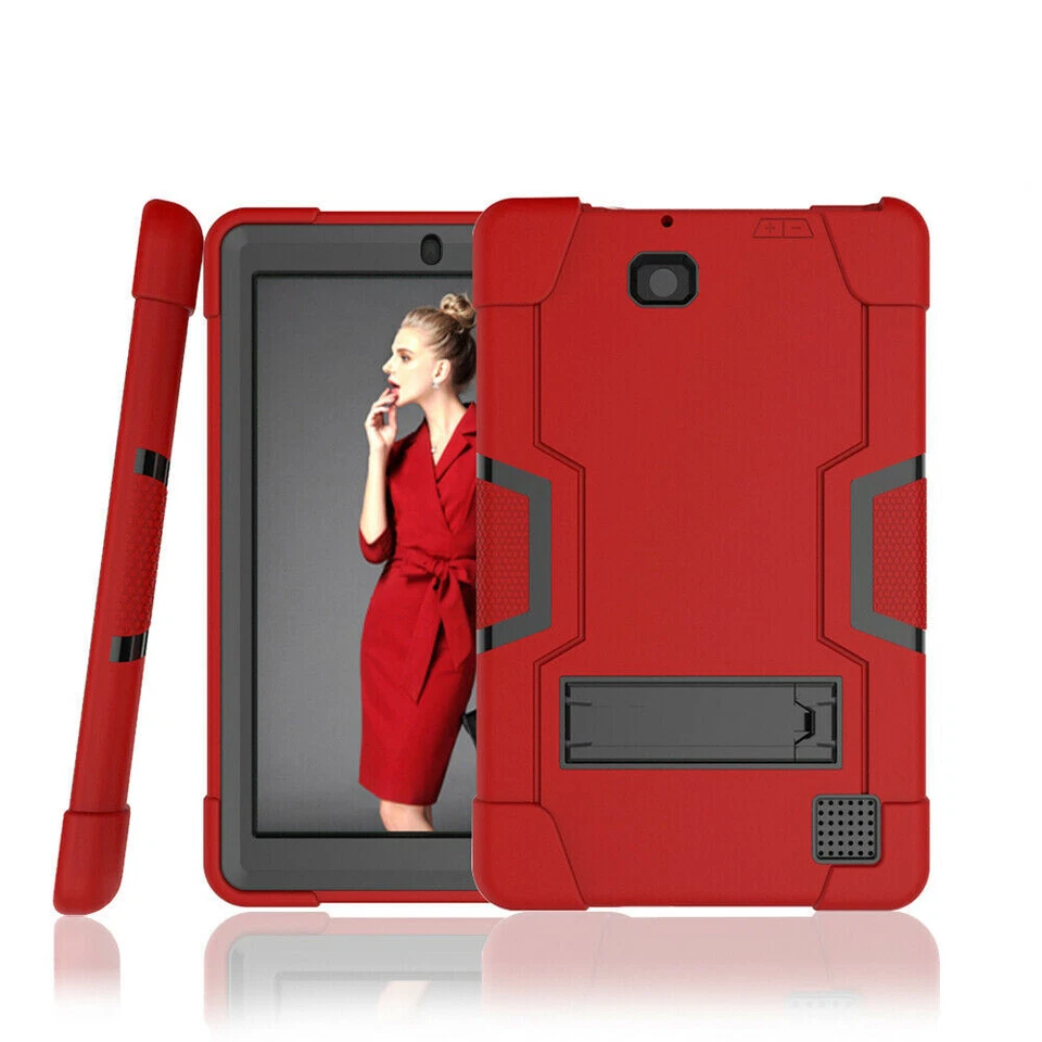 For RCA Cambio W101V2/RCA 10 Viking Heavy Duty Shockproof Kickstand Tablet Case - Image 2 of 4