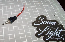 🌌MINI-TOGGLE SWITCH⚡On/Off🚨Valet or Programming for CAR ALARM System⭐INSULATED