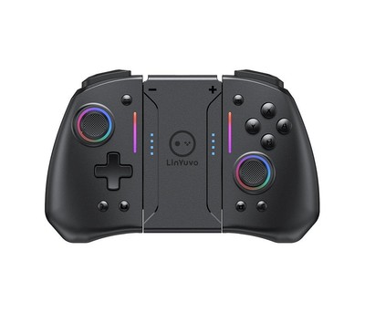 LinYuvo KS42 Wireless Joypad   RGB Lights, Turbo & Vibration for Switch/OLED