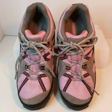 Gander Mountain Trail Climber Explorer Hiker Shoes Sneaker Gray Pink Girls 7M