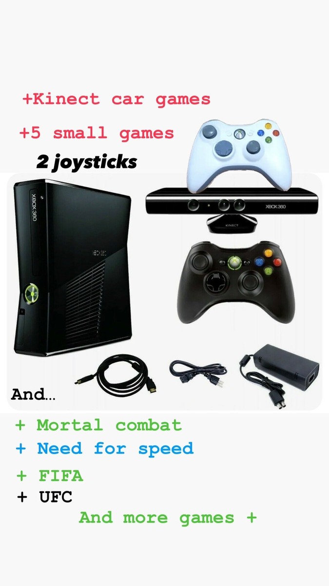 Microsoft - Xbox360S 一式 + KINECT Amazon.com: Microsoft Xbox 360 S 250GB System Kinect Bundle