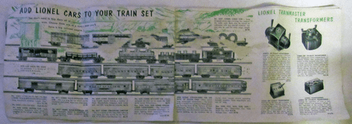 1954 LIONEL TRAIN CATALOG - Picture 7 of 9