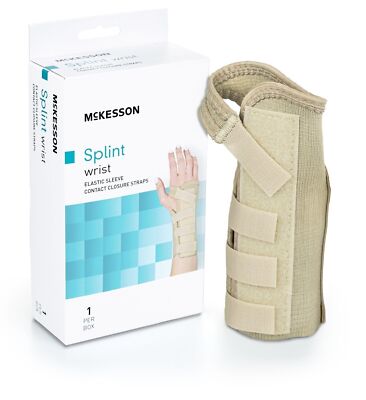 MCK-Wrist Brace McKesson Low Profile / Contoured / Wraparound Hand Beige X-Small