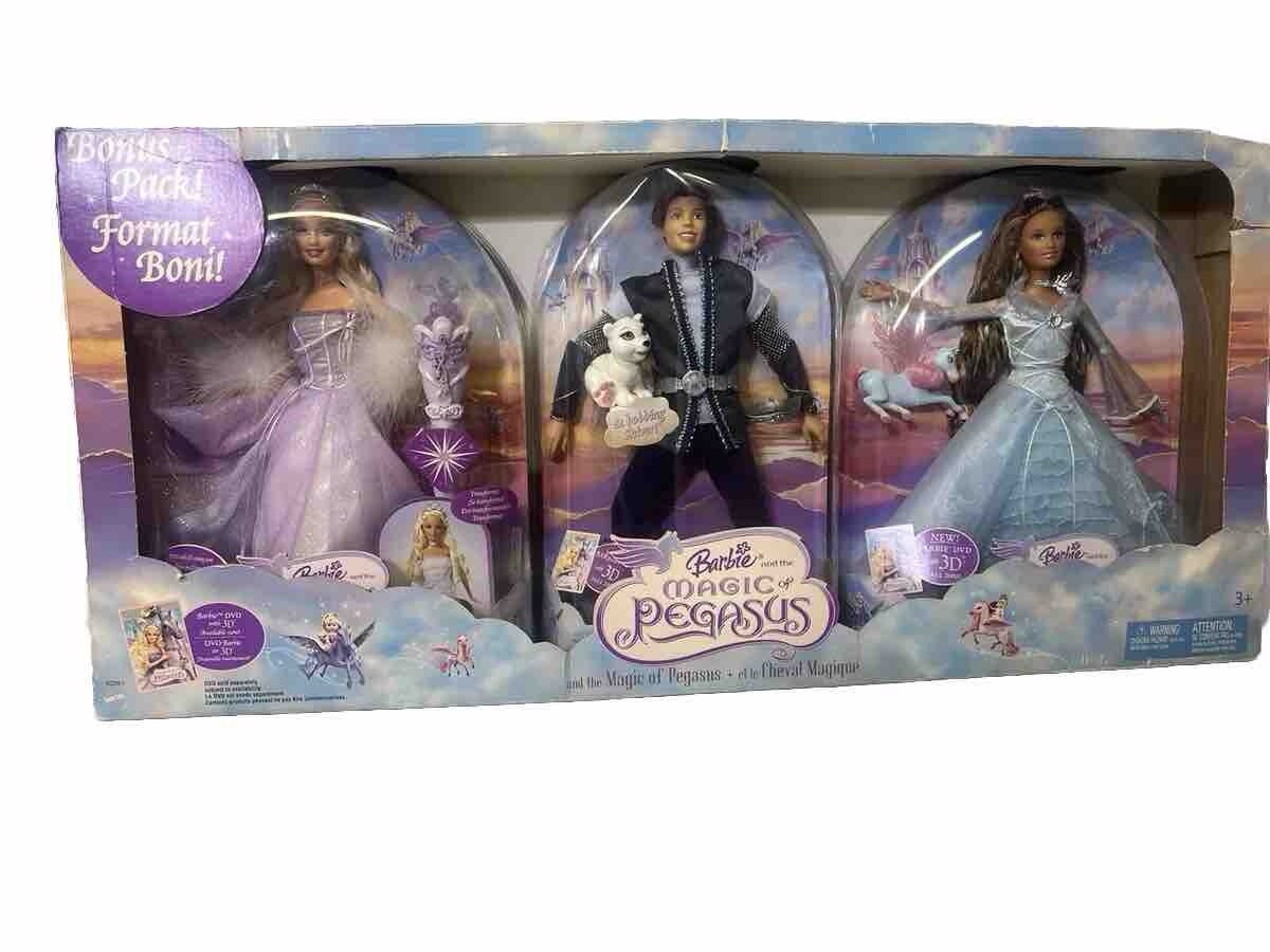 Barbie and The Magic of Pegasus 2005 Very Rare Bonus Pack-See