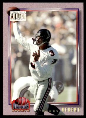 1993 Pro Set Power Update Power Moves BOBBY HEBERT #PMUD1 Falcons