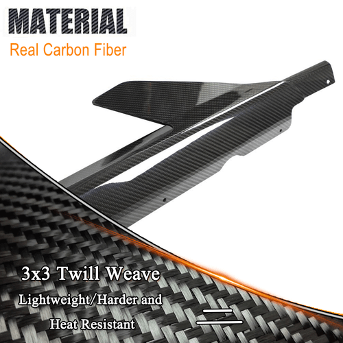 Se adapta a Audi R8 GT V10 2020-24 Dry Carbon faldones laterales alerón faldones laterales - Imagen 9 de 12