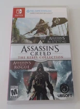 Replacement Case (NO GAME) Assassin's Creed The Rebel Collection Nintendo Switch