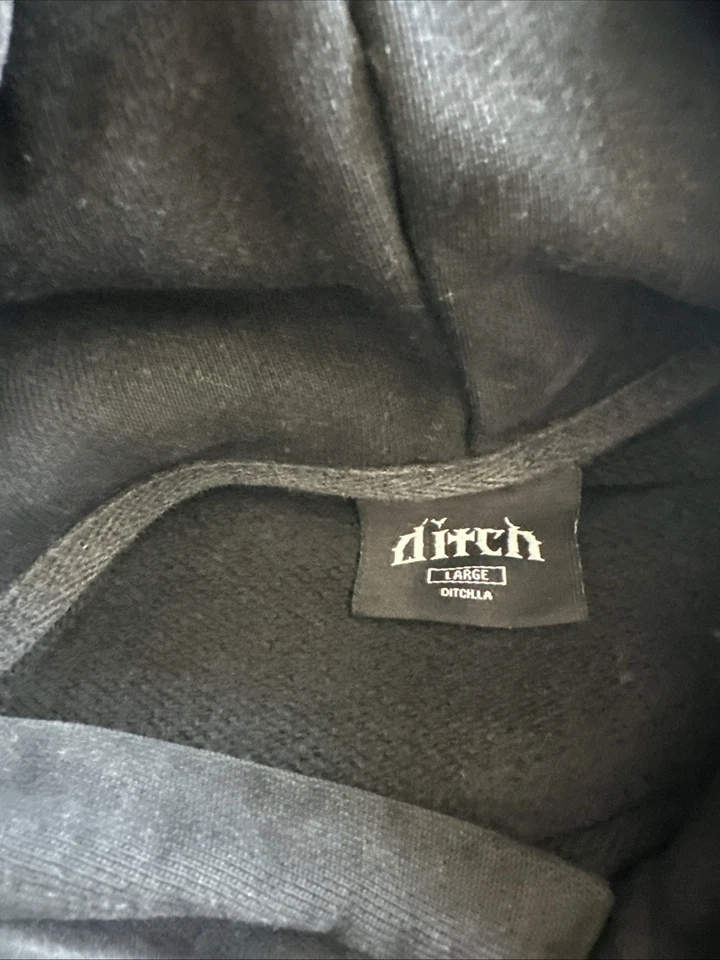 Ditch Missing Patch Pullover (Coal) Size L - Image 3 of 4
