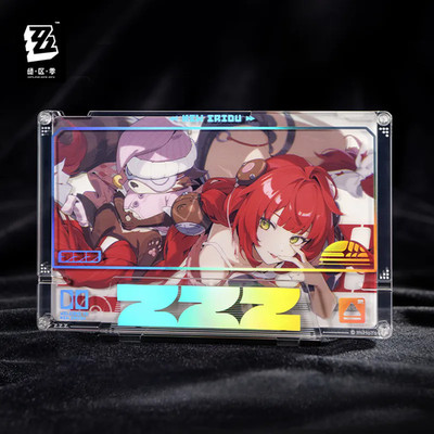 ZZZ miHoYo Zenless Zone Zero Ukinami Yuzuha Cinema Acrylic Stand Frame Card
