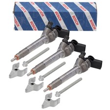 3x BOSCH Einspritzdüse + Halterung für BMW F40 F44-46 X1 F48 X2 F39 MINI F55 B37