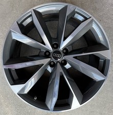 21 Audi Sq7 Factory Oem Wheel 2020-2024 Rim Original 21x9.5 Charcoal 21 Audi Sq7 Factory Oem Wheel 2020-2024 Rim Original 21x9.5 Charcoal