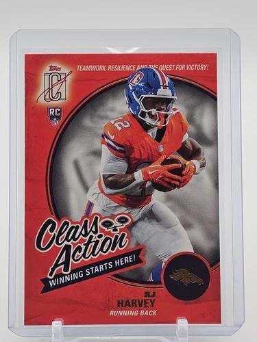 2025 Topps Signature RJ Harvey Base (RAW)