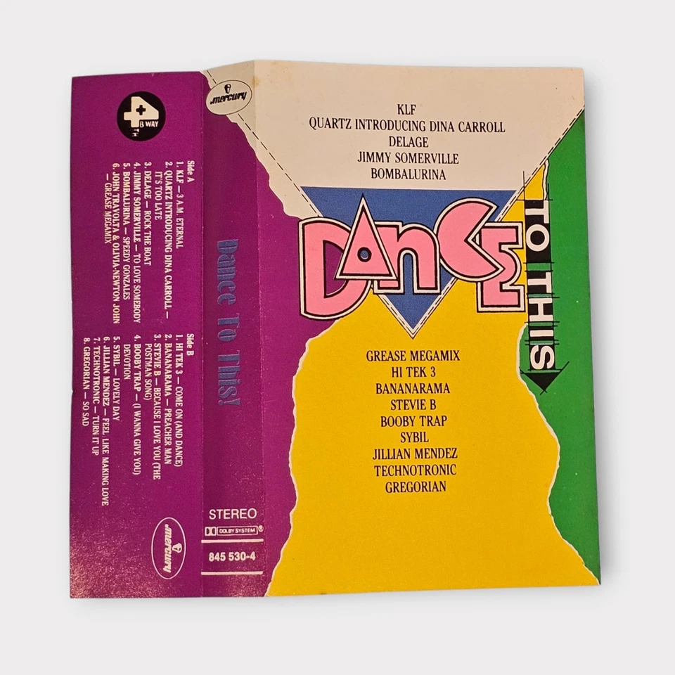 Various Artists - Dance To This (Cassette, 1991) Pop Rock Compilation 14 Tracks - Image 3 of 4