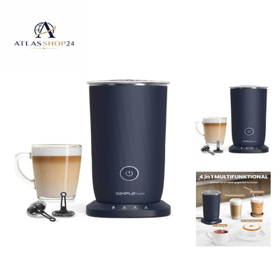 Milk Frother, 4-in-1, Hot & Cold Milk Foam