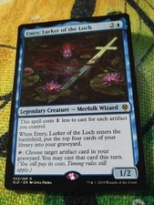 Emry, Lurker of the Loch - Throne of Eldraine - NM - Magic: The Gathering - MTG