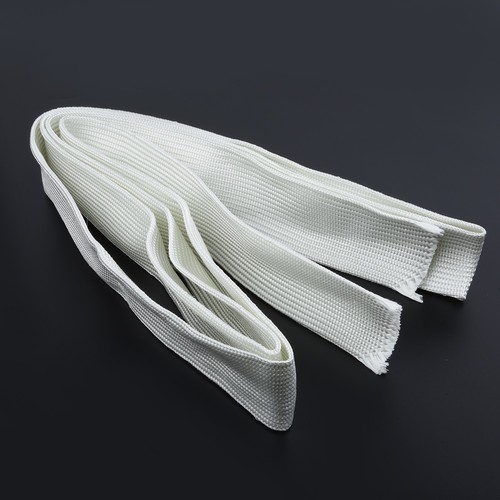 Exhaust Glass fiber hose 22mm&24mm Lagging insulation White 1PCS New Hot Sale