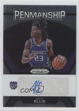 2023-24 Panini Prizm Penmanship Keon Ellis #PNM-KES Auto 04dh