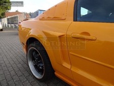 Gt Supercharged Rear Side Fender Covers Airdam For Mustang Mk5 04-10