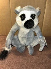 Webkinz Ringtailed Lemur Plush HM369 With Code New Plush Toy