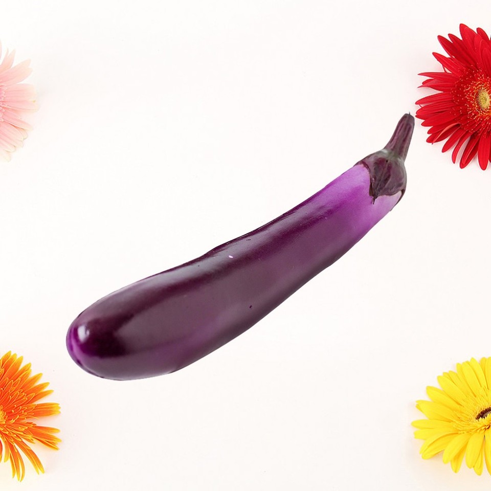 Simulation Eggplant Vegetable Model Home Resturant Decoration Photography Props | eBay UK