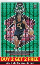 2023-24 Panini Mosaic #219 Emoni Bates Green
