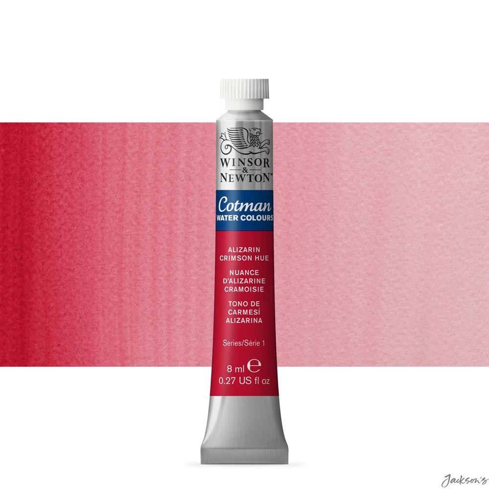 Winsor & Newton Cotman Watercolour Tube 8ml Alizarin Crimson Hue Paint